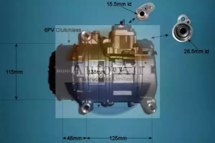 Компрессор, кондиционер AUTO AIR GLOUCESTER 14-9778