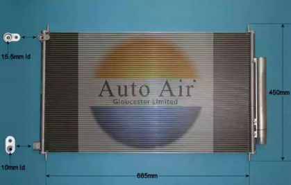 Конденсатор AUTO AIR GLOUCESTER 16-9983