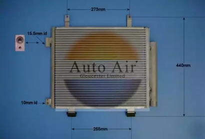 Конденсатор, кондиционер AUTO AIR GLOUCESTER 16-9986