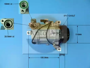 Компрессор AUTO AIR GLOUCESTER 14-1310P