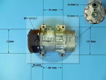 Компрессор, кондиционер AUTO AIR GLOUCESTER 14-8215P