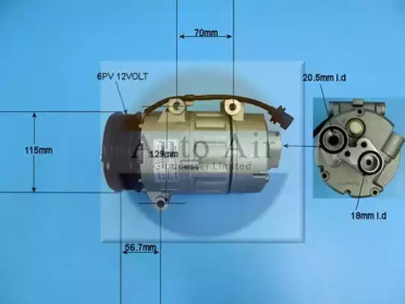 Компрессор AUTO AIR GLOUCESTER 14-1139P