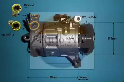 Компрессор AUTO AIR GLOUCESTER 14-0075