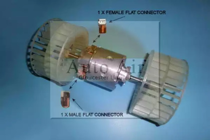 Вентилятор салона AUTO AIR GLOUCESTER 21-0080