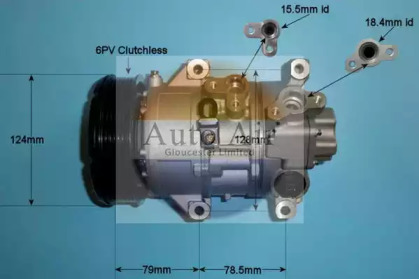 Компрессор, кондиционер AUTO AIR GLOUCESTER 14-5343P