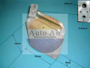 Испаритель AUTO AIR GLOUCESTER 21-5655