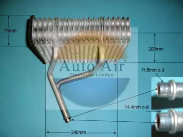 Испаритель AUTO AIR GLOUCESTER 21-0003