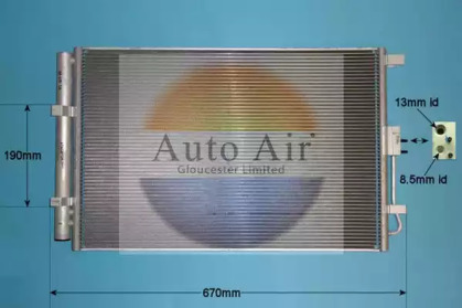 Конденсатор AUTO AIR GLOUCESTER 16-1429