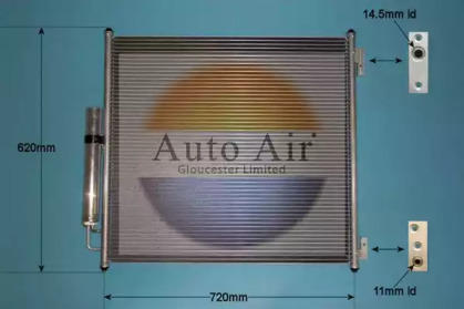 Конденсатор, кондиционер AUTO AIR GLOUCESTER 16-1438