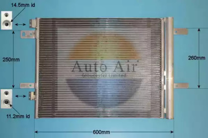 Конденсатор, кондиционер AUTO AIR GLOUCESTER 16-1445