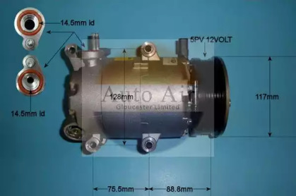 Компрессор AUTO AIR GLOUCESTER 14-0208