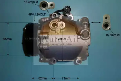 Компрессор AUTO AIR GLOUCESTER 14-0237P