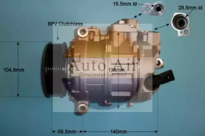 Компрессор AUTO AIR GLOUCESTER 14-1126P