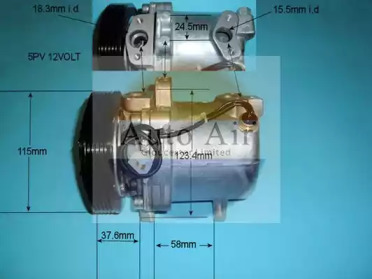 Компрессор, кондиционер AUTO AIR GLOUCESTER 14-0341