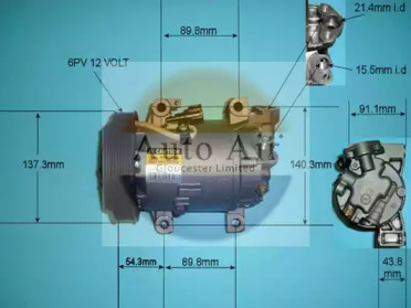 Компрессор AUTO AIR GLOUCESTER 14-0002R