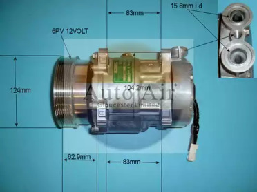 Компрессор AUTO AIR GLOUCESTER 14-7484