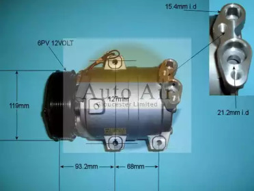 Компрессор, кондиционер AUTO AIR GLOUCESTER 14-1107P