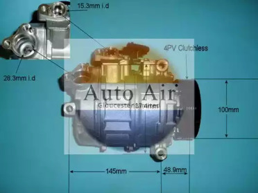 Компрессор, кондиционер AUTO AIR GLOUCESTER 14-9650