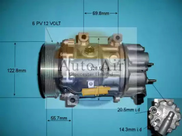 Компрессор AUTO AIR GLOUCESTER 14-1308