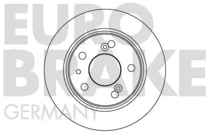 Тормозной диск EUROBRAKE 5815201910