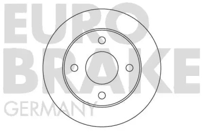 Тормозной диск EUROBRAKE 5815202241