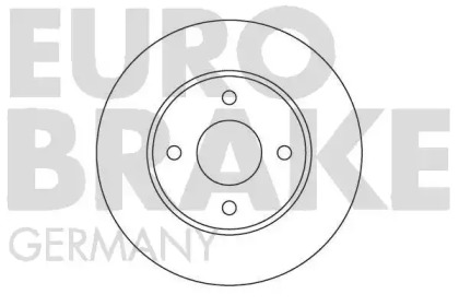 Тормозной диск EUROBRAKE 5815202537