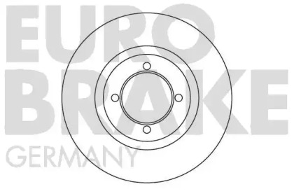 Тормозной диск EUROBRAKE 5815203614