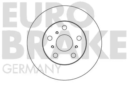 Тормозной диск EUROBRAKE 5815204516