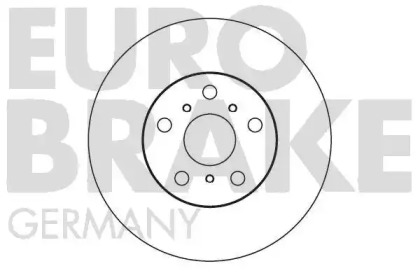 Тормозной диск EUROBRAKE 5815204538