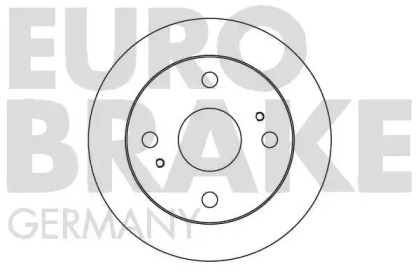 Тормозной диск EUROBRAKE 5815204553