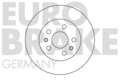 Тормозной диск EUROBRAKE 5815204708