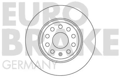 Тормозной диск EUROBRAKE 58152047116