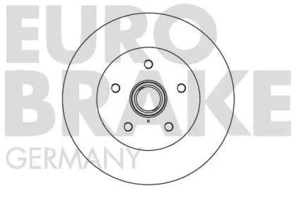 Тормозной диск EUROBRAKE 5815204720