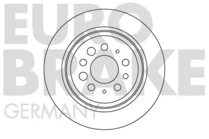 Тормозной диск EUROBRAKE 5815204803