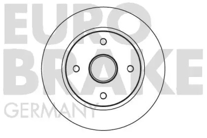 Тормозной диск EUROBRAKE 5815204836