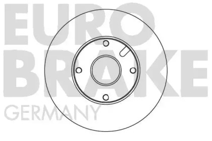 Тормозной диск EUROBRAKE 5815205102