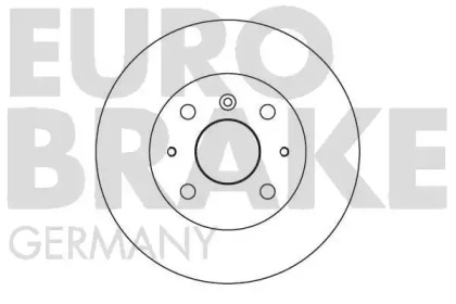 Тормозной диск EUROBRAKE 5815205105