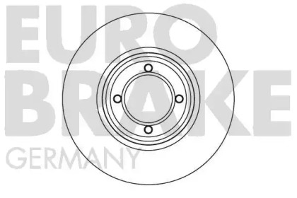 Тормозной диск EUROBRAKE 5815209906