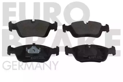 Комплект тормозных колодок EUROBRAKE 5502221510