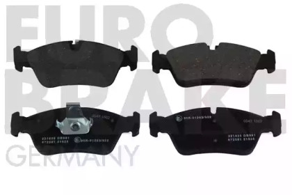 Комплект тормозных колодок EUROBRAKE 5502221525