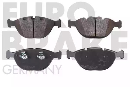 Комплект тормозных колодок EUROBRAKE 5502221537