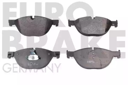 Комплект тормозных колодок, дисковый тормоз EUROBRAKE 5502221546