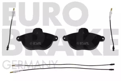 Комплект тормозных колодок EUROBRAKE 5502221939