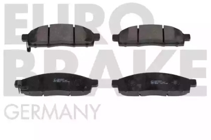 Комплект тормозных колодок EUROBRAKE 5502222271