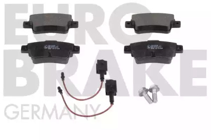 Комплект тормозных колодок EUROBRAKE 5502222391