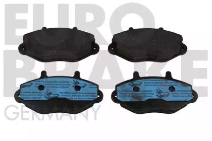 Комплект тормозных колодок EUROBRAKE 5502222522