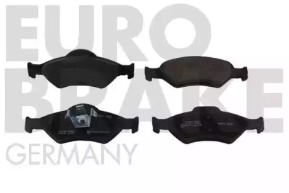 Комплект тормозных колодок EUROBRAKE 5502222556