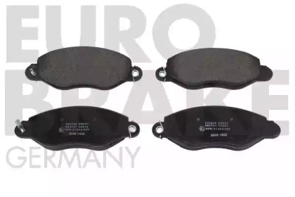 Комплект тормозных колодок EUROBRAKE 5502222558