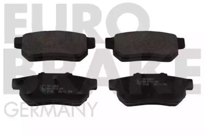 Комплект тормозных колодок EUROBRAKE 5502222627