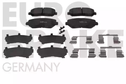 Комплект тормозных колодок EUROBRAKE 5502223258